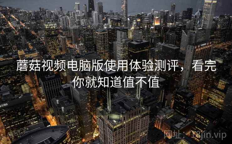 蘑菇视频电脑版使用体验测评，看完你就知道值不值